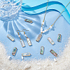 12Pcs 2 Styles Natural Paua Shell/Abalone Shell Pendants FIND-BC0013-35-5