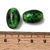 Handmade Gold Sand Lampwork Beads LA-CBAC6A6-01C-4