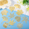 20Pcs 10 Styles Brass Filigree Big Pendants KKC-TA0001-03-5