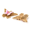 304 Stainless Steel Enamel  Pendants STAS-Z145-13G-03-2