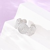 304 Stainless Steel Cuff Open Rings SA-CBA4160-28P-1