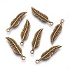 Tibetan Style Alloy Pendants X-TIBEP-1397-AB-FF-1