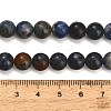 Natural Dumortierite Beads Strands G-F826-A01-8mm-4