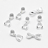 Anti-Tarnish Rhodium Plated 925 Sterling Silver Pendant Bails LS-STER-E050-03P-1