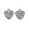 Tibetan Style Alloy Charms FIND-M047-40AS-1