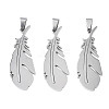 Non-Tarnish 201 Stainless Steel Pendants STAS-T044-283P-1