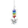 Chakra Theme Faceted K9 Glass Suncatchers PW-WG22479-01-1