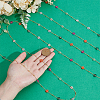 2.5M Brass Flower Link Chains CHC-PH0001-28-3