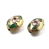 Handmade Cloisonne Beads CLB-Q002-08D-2