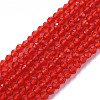 Glass Beads Strands EGLA-S174-23A-02-1