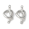 Brass Knot Connector Charms KK-S518-05P-1