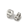 Tarnish Resistant 201 Stainless Steel Ear Nuts STAS-S028-11-2