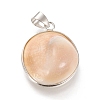 Natural Conch Shell Pendants KK-P183-A01-4