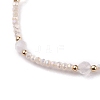 Adjustable Nylon Cord Braided Bead Bracelet BJEW-JB05683-05-2