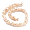 Natural Cultured Freshwater Pearl Beads Strands PEAR-P062-32B-3