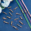 14pcs 7 style Constellations Theme 201 Stainless Steel Shoe Lace Decorations AJEW-PH0011-22-5