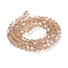 Transparent Electroplate Glass Beads Strands LS-EGLA-A039-T2mm-B12-2