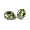 Opaque Acrylic European Beads OACR-E033-23O-2