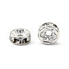 Brass Rhinestone Spacer Beads RB-A014-Z5mm-01S-3