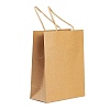 DIY Rectangle with Fox Pattern Kraft Paper Bag Making Set DIY-F079-06-5