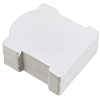 100Pcs Blank Paper Hair Clip Display Cards CDIS-SP0001-36-1