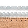 Natural Aquamarine Beads Strands G-R446-8mm-04-02-3