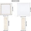 Basswood Assembled Paper Making Frame DIY-WH0308-4