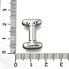 304 Stainless Steel Pendants STAS-S166-01P-09-3