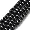 Non-Magnetic Synthetic Hematite Beads Strands G-H1624-4mm-AB-1