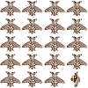 20Pcs Alloy Lapel Pin Backs for Backpack Clothes JEWB-CY0001-10-1