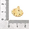 Brass Micro Pave Cubic Zirconia Charms KK-C117-02A-G-3