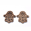 Undyed Wooden Sewing Pendants X-WOOD-S037-104-2
