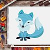 5  Style PET Hollow out Drawing Painting Stencils Sets DIY-WH0172-319-6