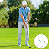 2Pcs 2 Styles Golf Plastic & Alloy Pendant Decorations HJEW-BM0001-40-6