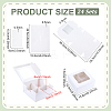 Square Foldable Paper Cake Box CON-WH0089-174B-2