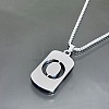 Titanium Steel Box Chain Necklaces YT2090-15-1