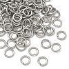 Tarnish Resistant 304 Stainless Steel Open Jump Rings STAS-E067-09-8mm-2