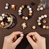 49Pcs Food Grade Eco-Friendly Silicone Beads SIL-YW0001-86-4