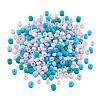 Opaque Glass Round Seed Beads GLAA-TAC0025-07A-01-1
