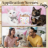 3Rolls 3 Styles Pet Theme Polyester Ribbons SRIB-ME0001-26-5