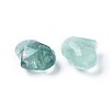 Natural Fluorite Heart Palm Stone G-F659-A02-2