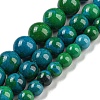 Synthetic Chrysocolla Beads Strands G-L529-B01-6mm-1