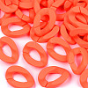 Opaque Spray Painted Acrylic Linking Rings LS-X-OACR-R249-03C-2