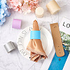 Crafans 4Pcs 4 Color Adjustable Imitation Leather Napkin Rings AJEW-CF0001-11-5