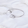 1Pc Iron Cuff Bangles BJEW-LP0005-02P-3