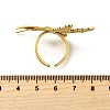 304 Stainless Steel Open Cuff Rings RJEW-M074-04C-G-2