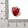 925 Sterling Silver Enamel European Beads STER-Z013-07P-02-3