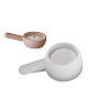 Flat Round with Handle DIY Silicone Candlesticks Molds SIMO-G010-02C-1