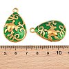 304 Stainless Steel Enamel Pendants SA-CBAF5D5-06G-3