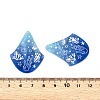 Printed Acrylic Pendants OACR-T028-02D-3